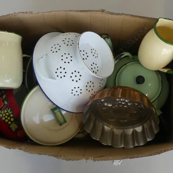 ASST. ENAMEL KITCHEN WARE