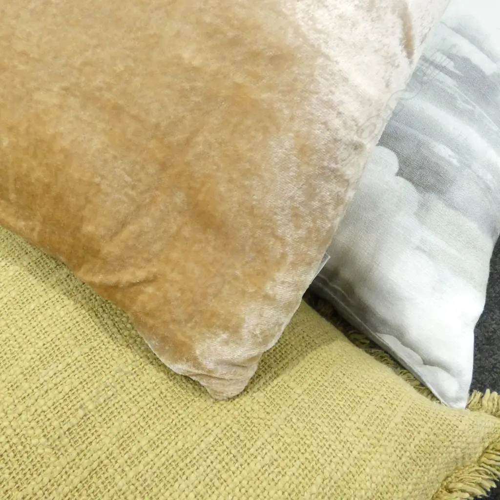 3 FEATHER CUSHIONS LARGEST 550x550mm Image 1++