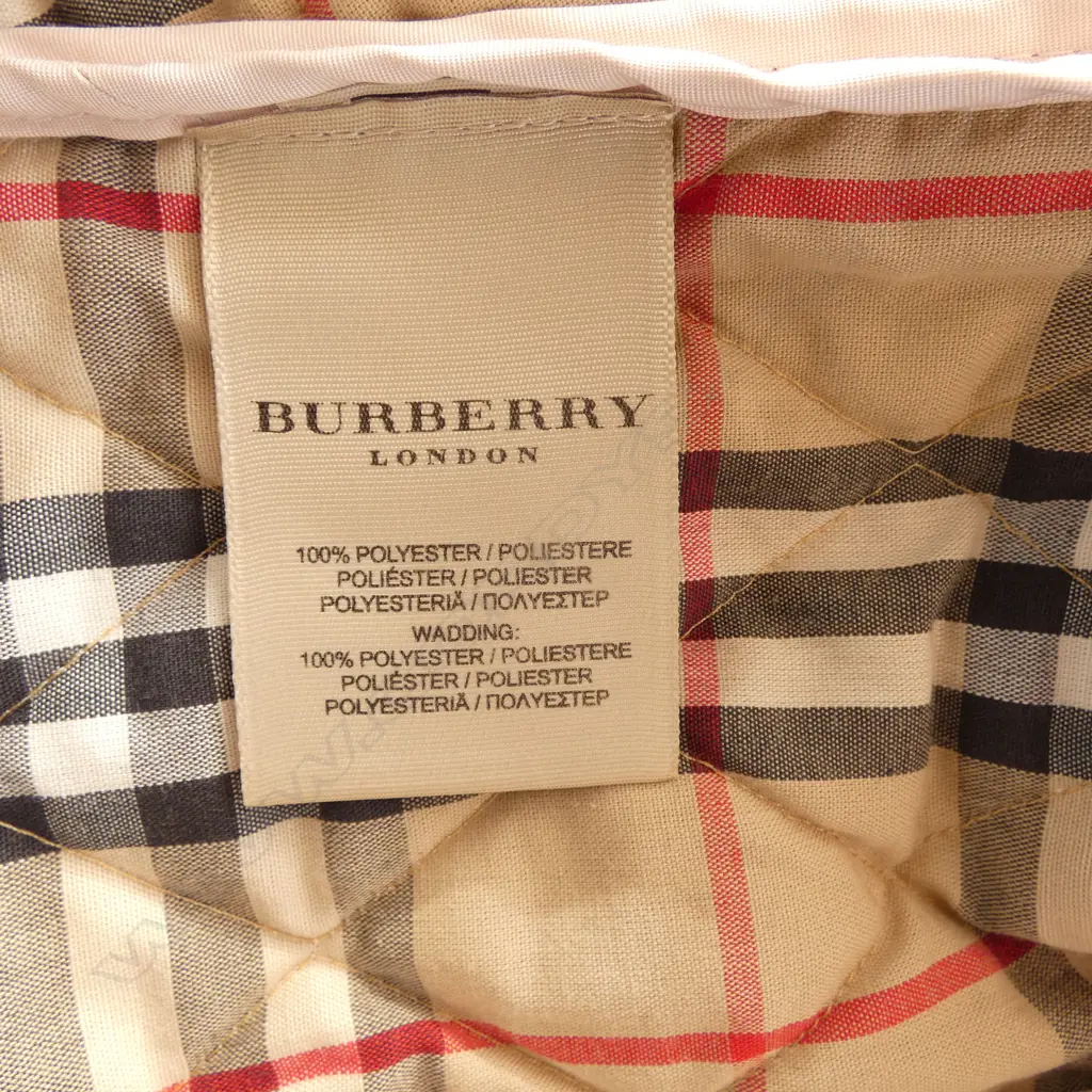 BURBERRY WOMEN'S PALE PINK QUILTED JACKET, SZ S/M, SUMMER WEIGHT Image 1++