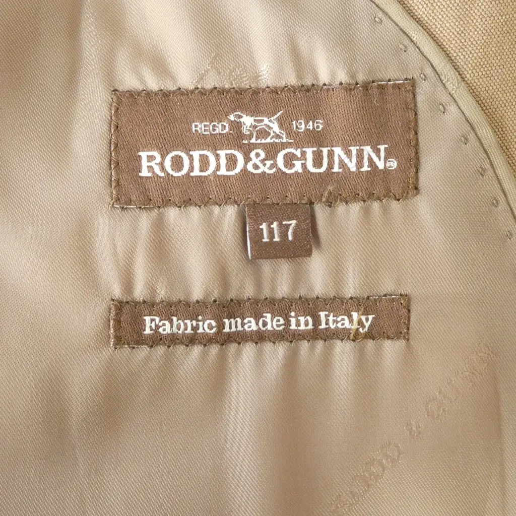 2 RODD & GUNN JACKETS; LINEN SZ 117, BLUE MOLESKIN SZ XXL + R.M. WILLIAMS BELT 40/436 (1/1.1m WAIST) Image 1++