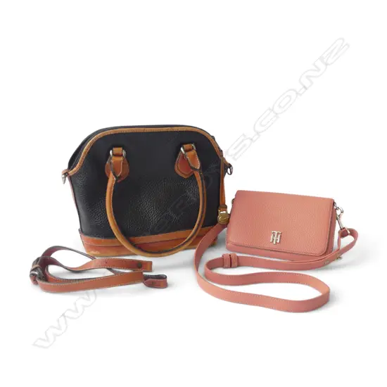 2 HAND BAGS; TOMMY HILFIGER, DOONEY & BOURKE W.320mm