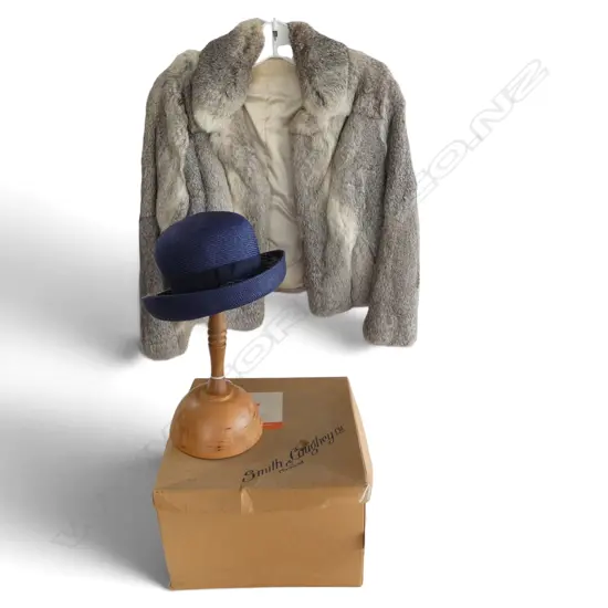 FUR COAT & HAT