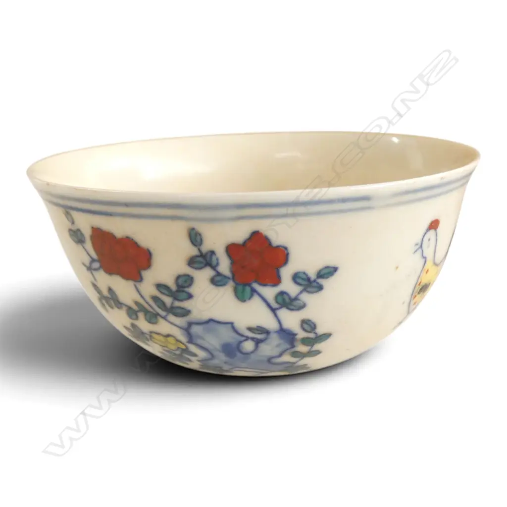 5 ASST. ORIENTAL ITEMS INCL. PLATE 240mm dia (RIM CHIP) Image 1++