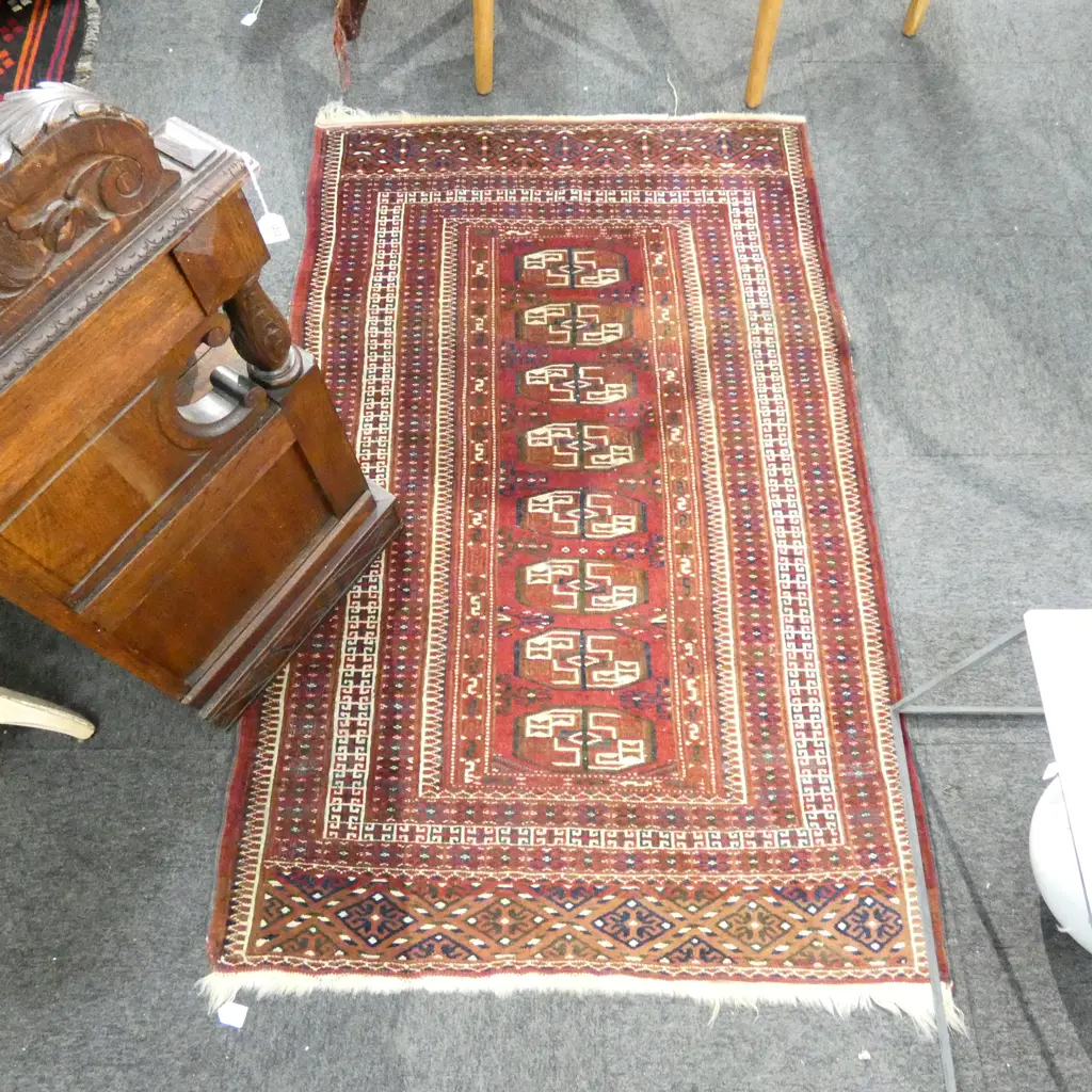 HAND KNOTTED ALL WOOL RUG 1600x1040mm Image 1++