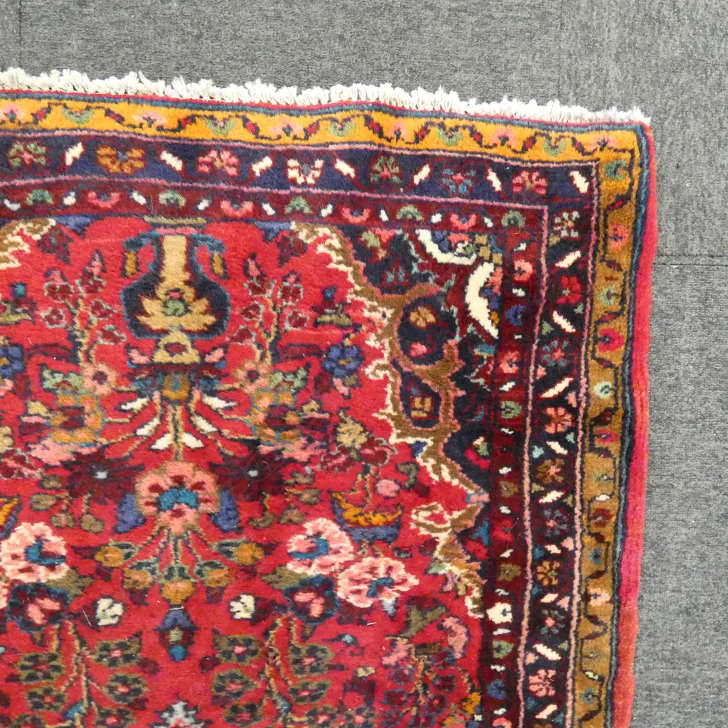 HAND KNOTTED WOOL PILE RUNNER 4100x920mm Image 1++