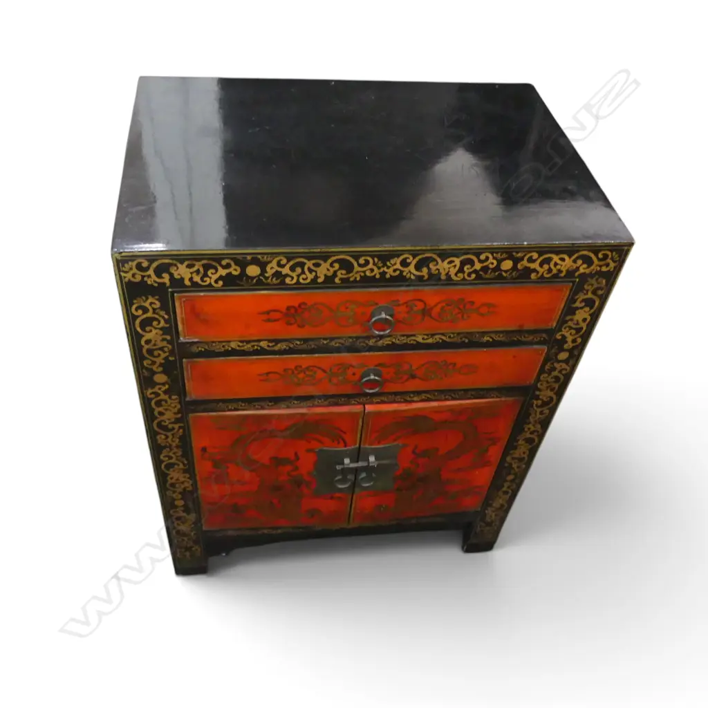 ORIENTAL LACQUER CABINET 600x400x750mm Image 1++