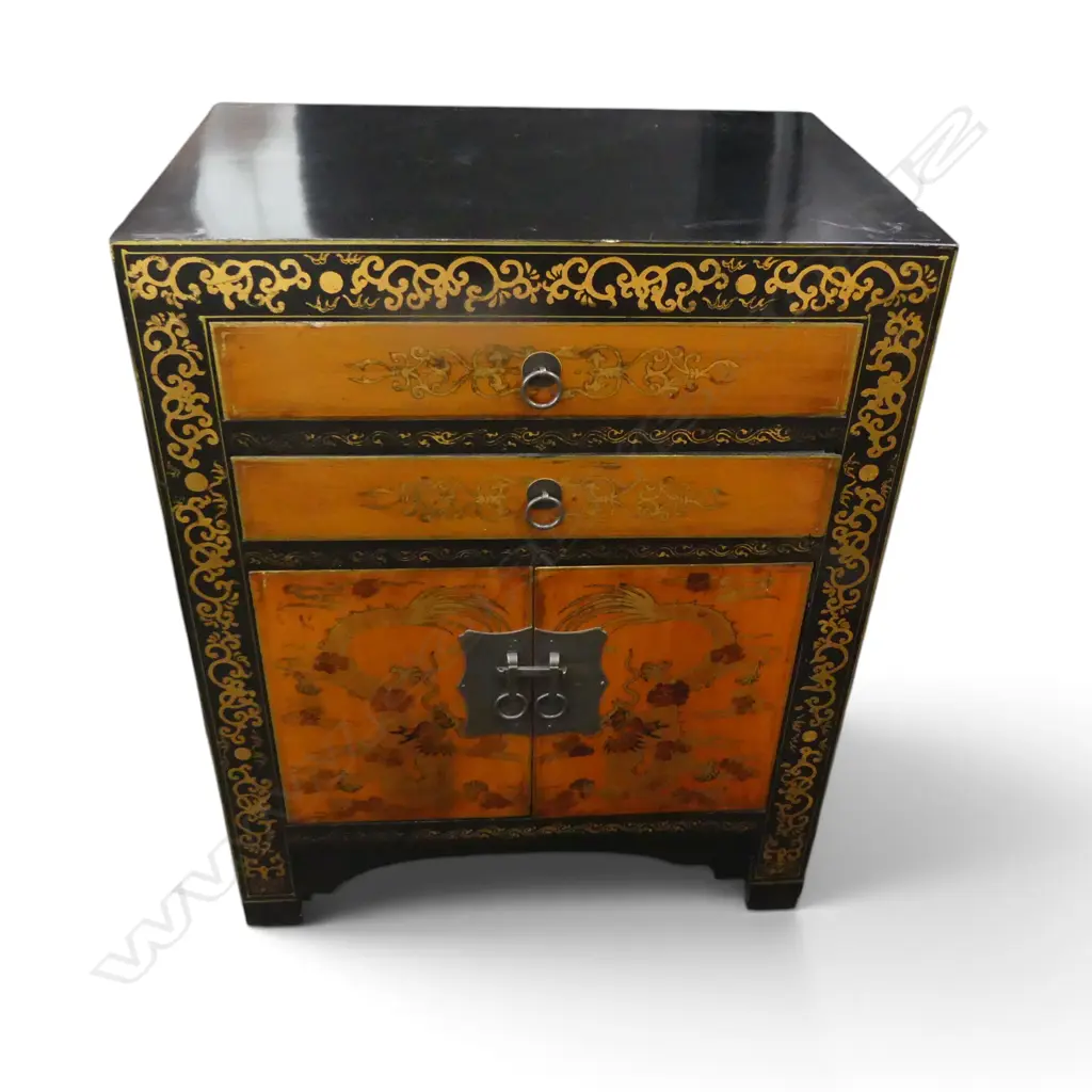 ORIENTAL LACQUER CABINET 600x400x750mm Image 1++