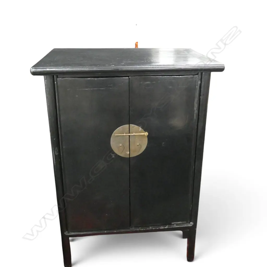 ORIENTAL BLACK LACQUER CABINET 900x550x1750mm Image 1++