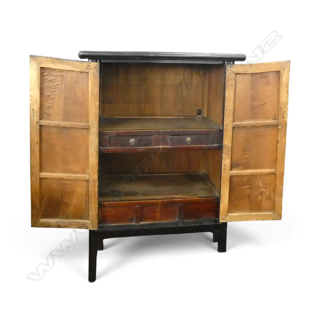 ORIENTAL BLACK LACQUER CABINET 900x550x1750mm Image 1++