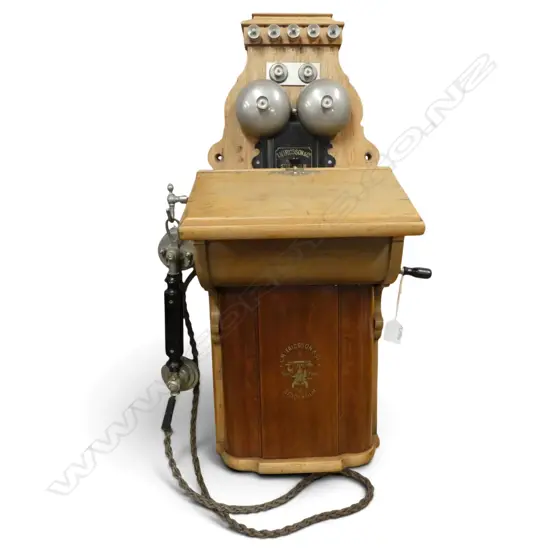 L.M. ERICSSON & CO STOCKHOLM WALL PHONE 