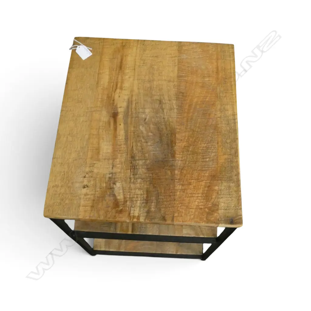 WOODEN SIDE TABLE 400x355x500mm Image 1++