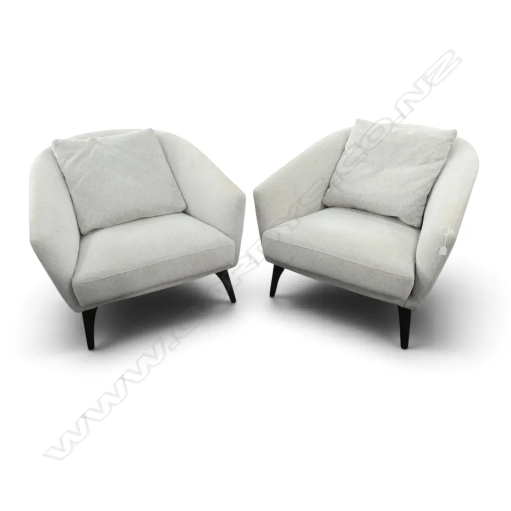 PR UPHOLSTERED ARMCHAIRS BY KING LIVING Image 1++