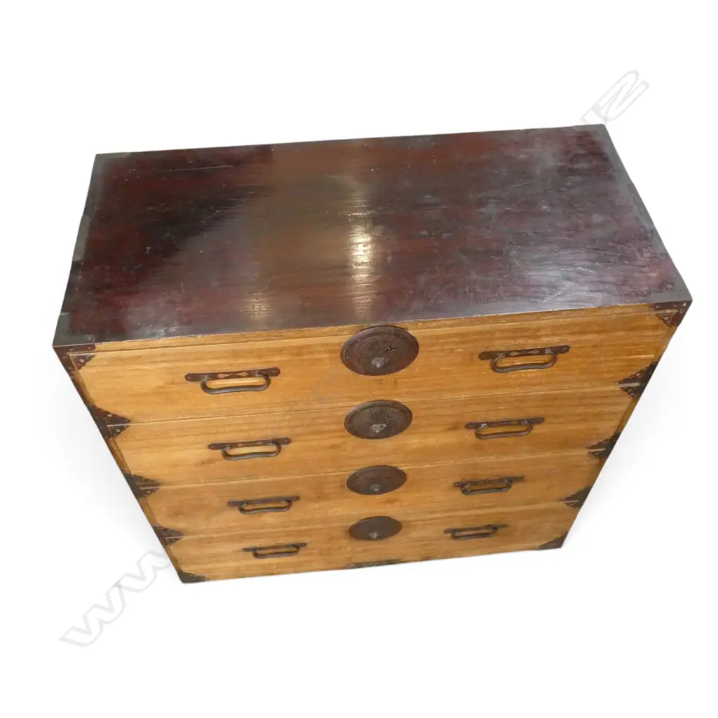 ORIENTAL TANSU CHEST 910x435x890mm Image 1++
