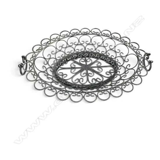 METAL WIRE DISH W.600mm