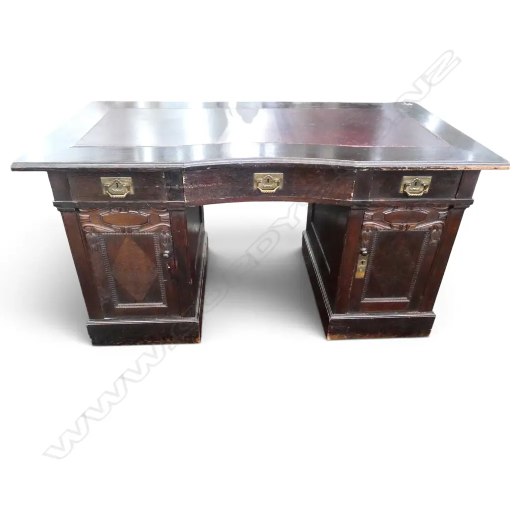 ANTIQUE OAK DESK 1500 X 800 mm  820mm high Image 1++