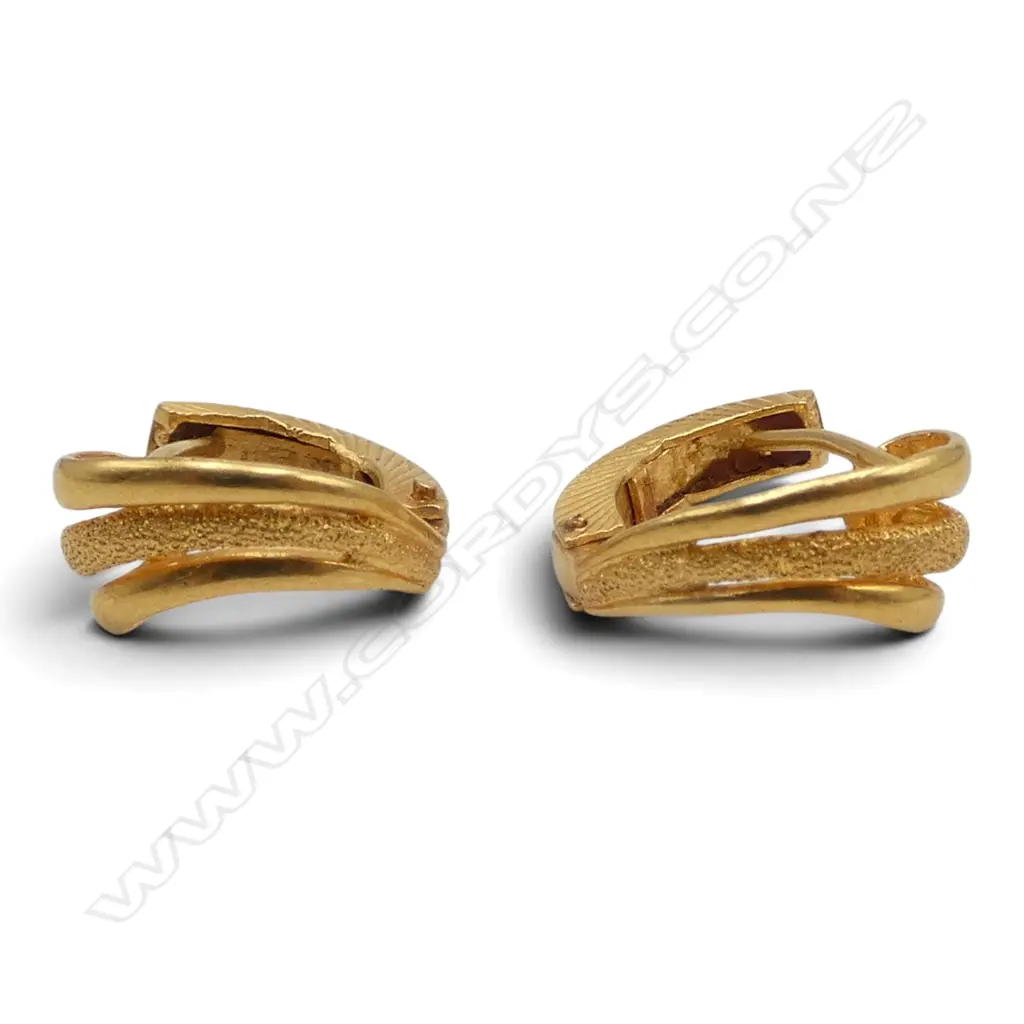 PR testing 22ct EARRINGS 4.15gms Image 1++