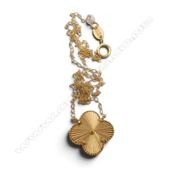21ct GOLD FOUR LEAF CLOVER PENDANT 1.78gms