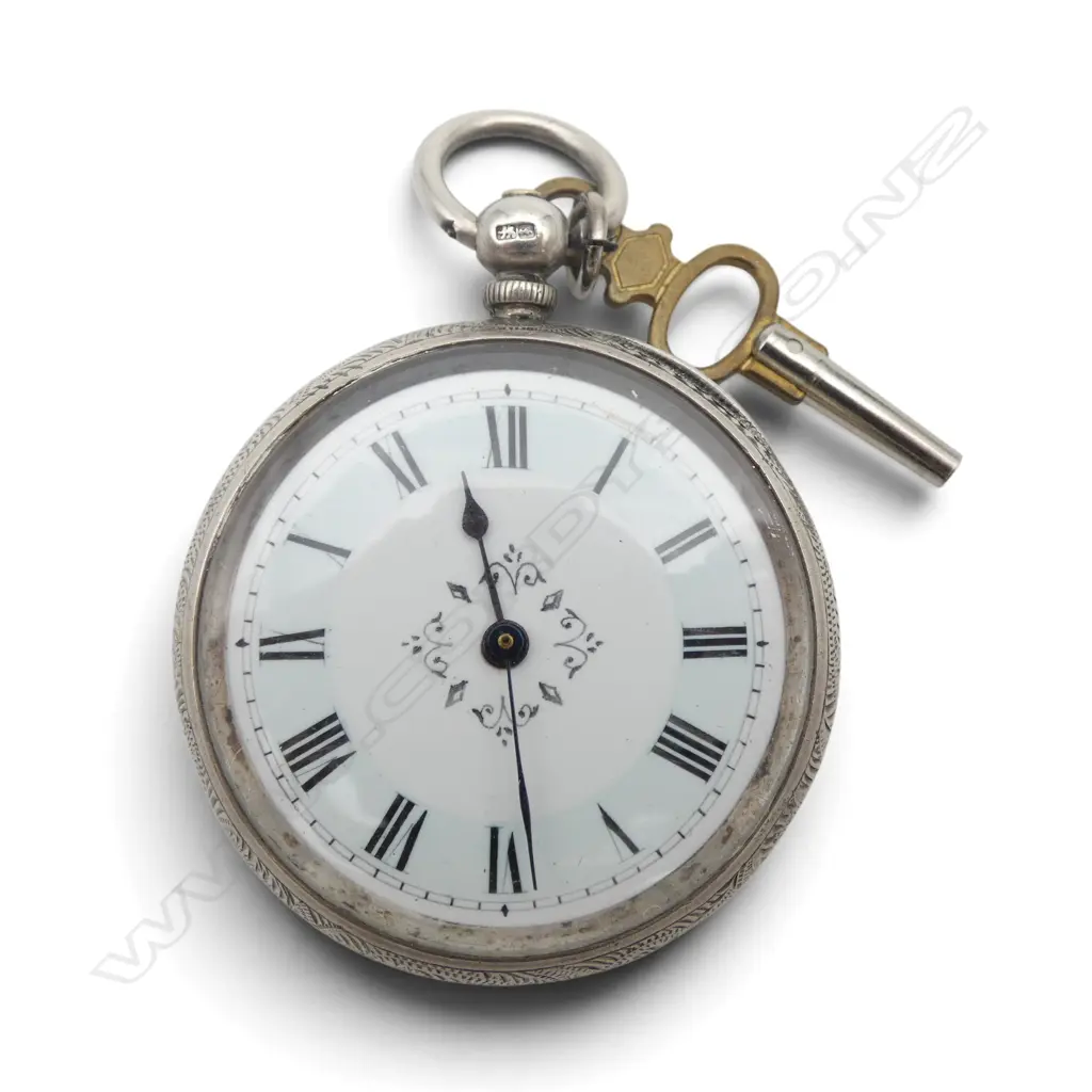 STG SILVER POCKET WATCH 51.86gms Image 1++