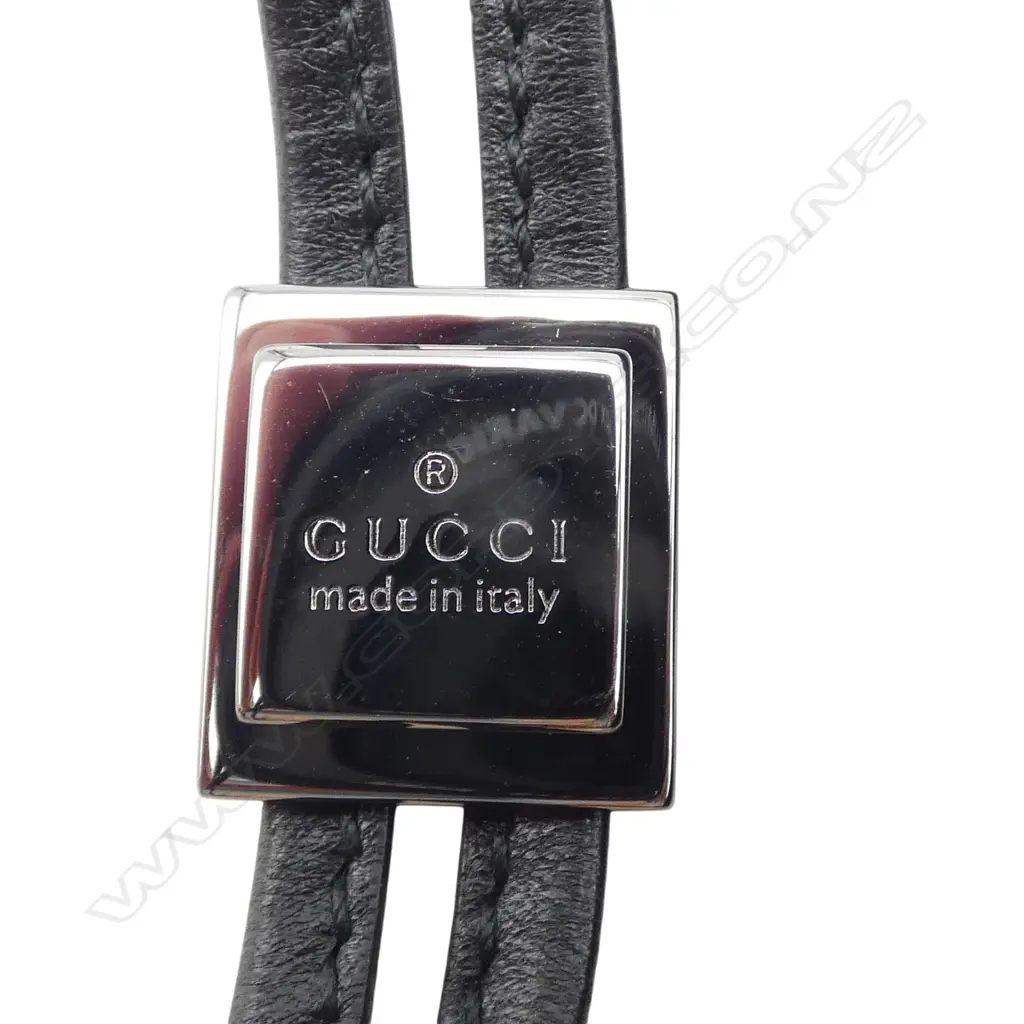 BLACK GUCCI GG MONOGRAM SML DRAWSTRING DUST BAG Image 1++