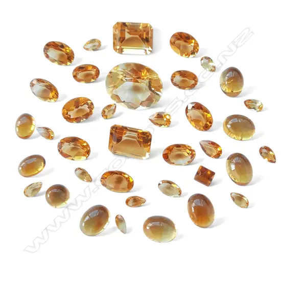 CITRINE STONES Assorted sizes
