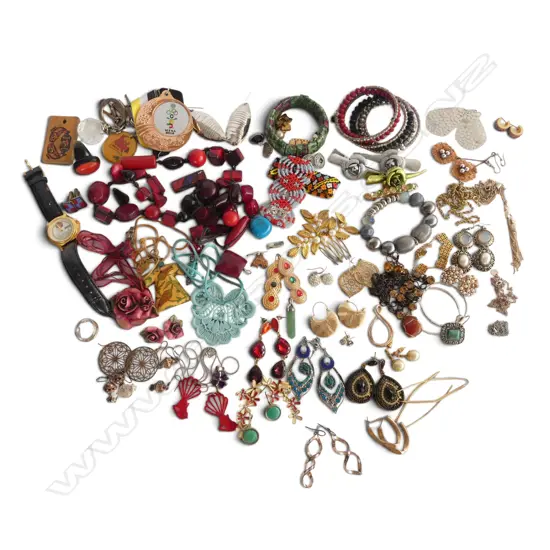 2 BOXES OF ASST. COSTUME JEWELLERY