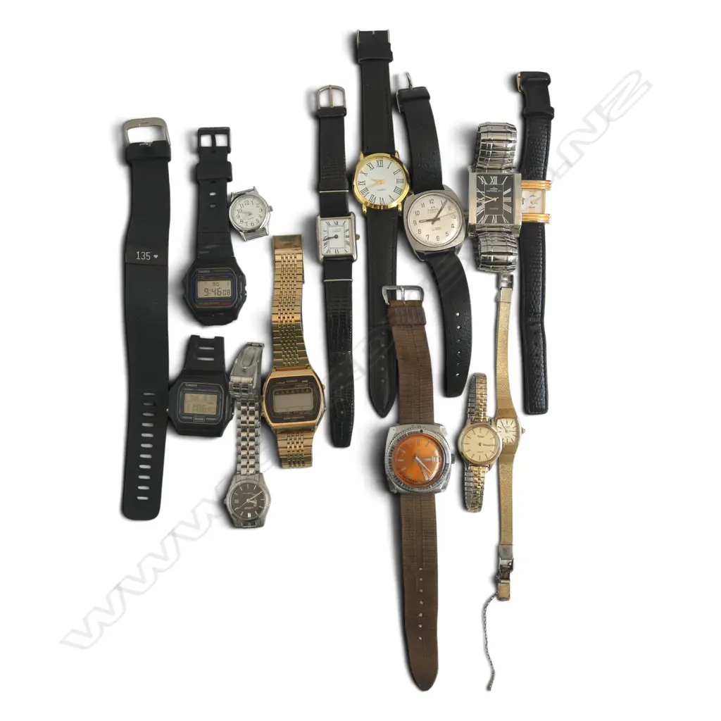 ASST. WRISTWATCHES & BOXES Image 1++