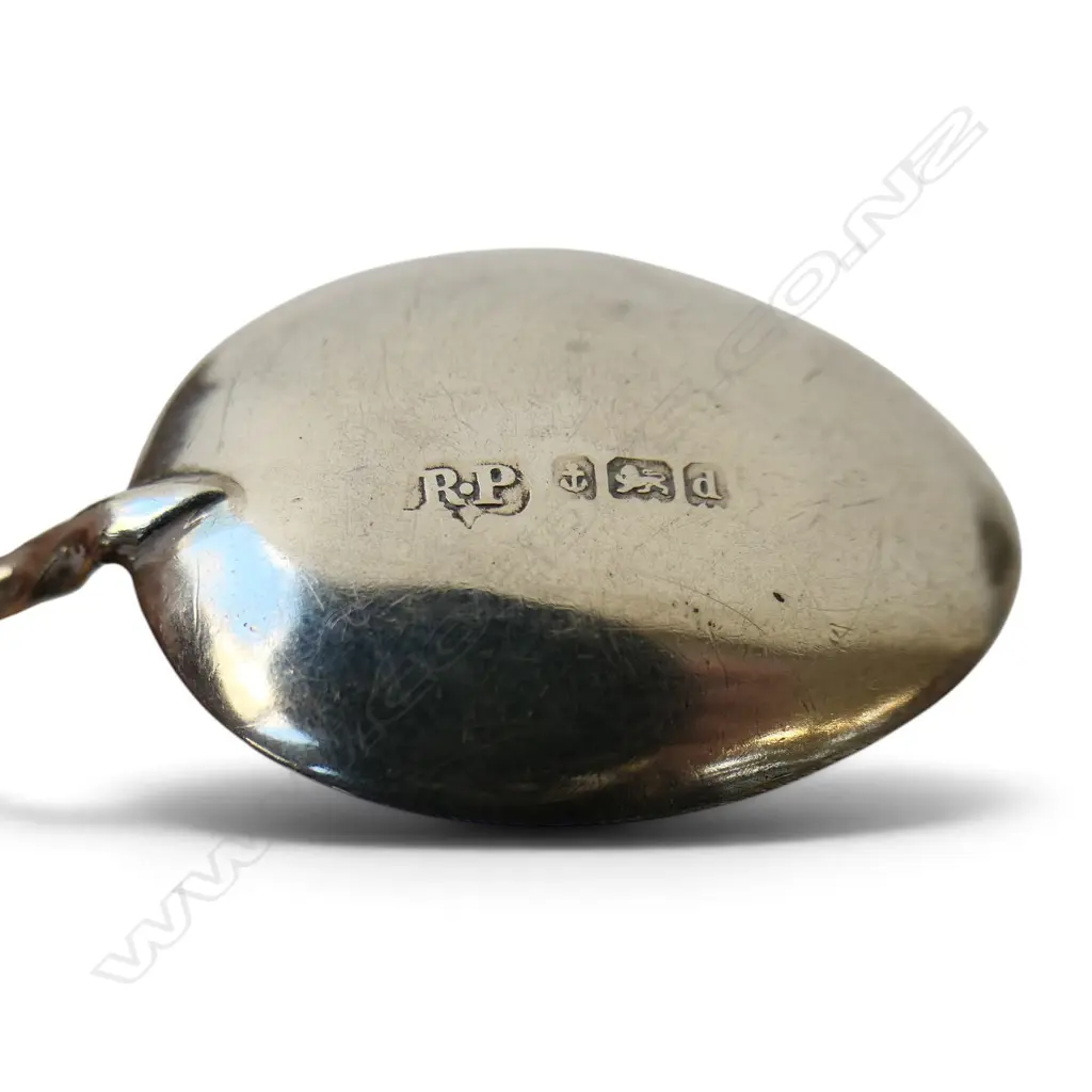 SIX STG SIL APOSTLE TEASPOONS TW 29.9G Image 1++