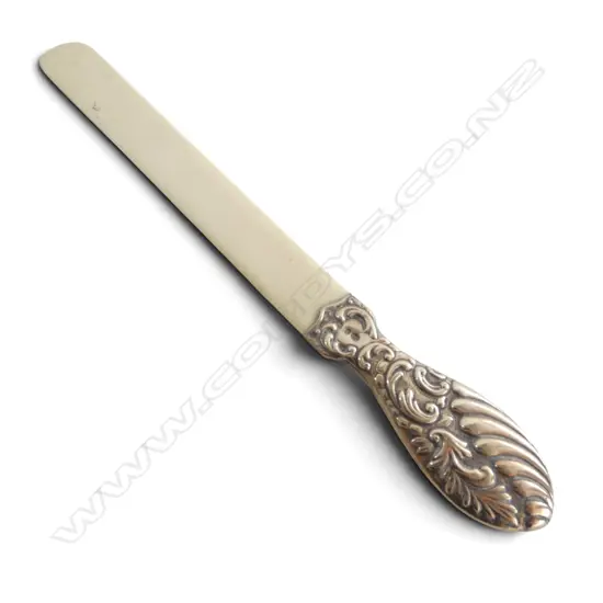 S/SILVER HANDLED IVORY PAGE TURNER