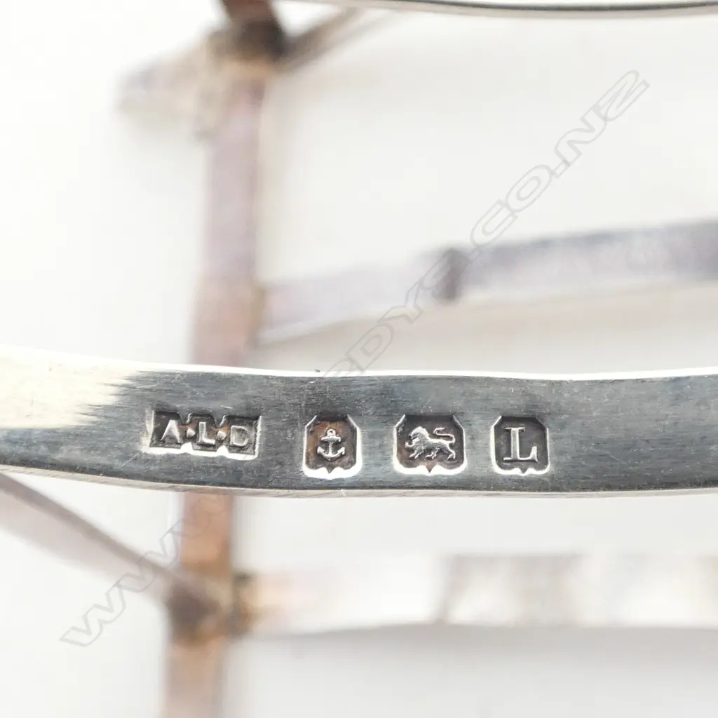 STG SILVER TOAST RACK, BIRMINGHAM 1935, 35gms Image 1++