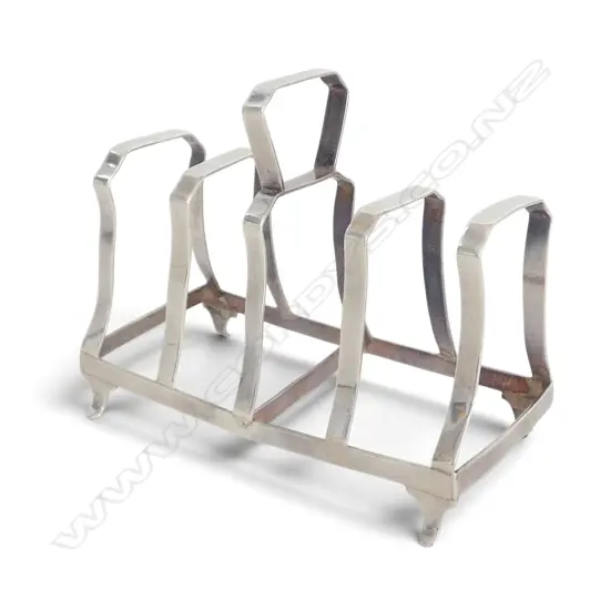 STG SILVER TOAST RACK, BIRMINGHAM 1935, 35gms