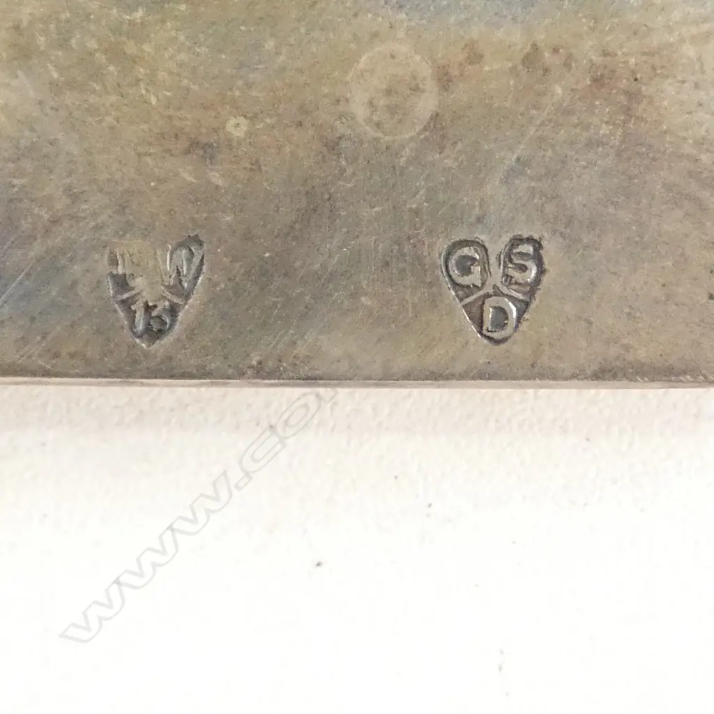 CONTINENTAL SILVER TRAY W.280mm 541gms Image 1++
