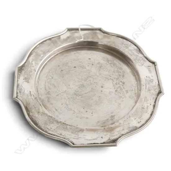 CONTINENTAL SILVER TRAY W.280mm 541gms