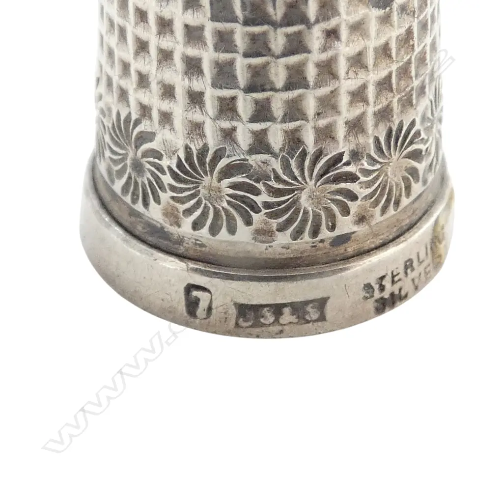 3 STG SILVER THIMBLES 11gms Image 1++