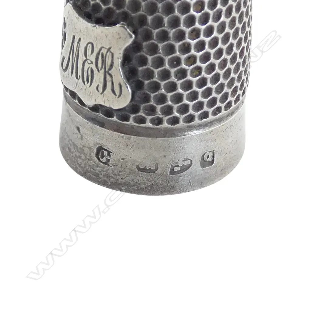 3 STG SILVER THIMBLES 11gms Image 1++