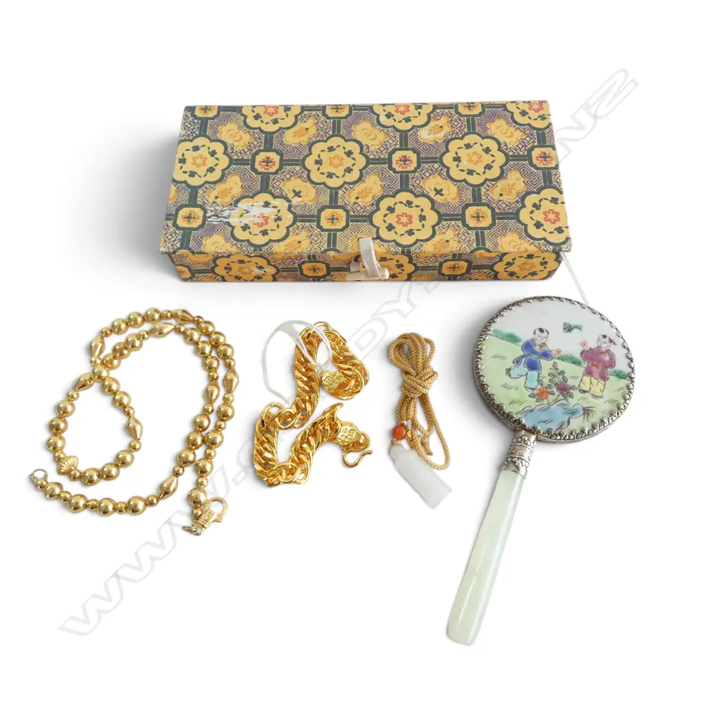 GP BRACELET L.200mm, CHINESE MIRROR & OTHER PENDANT NECKLACE Image 1++