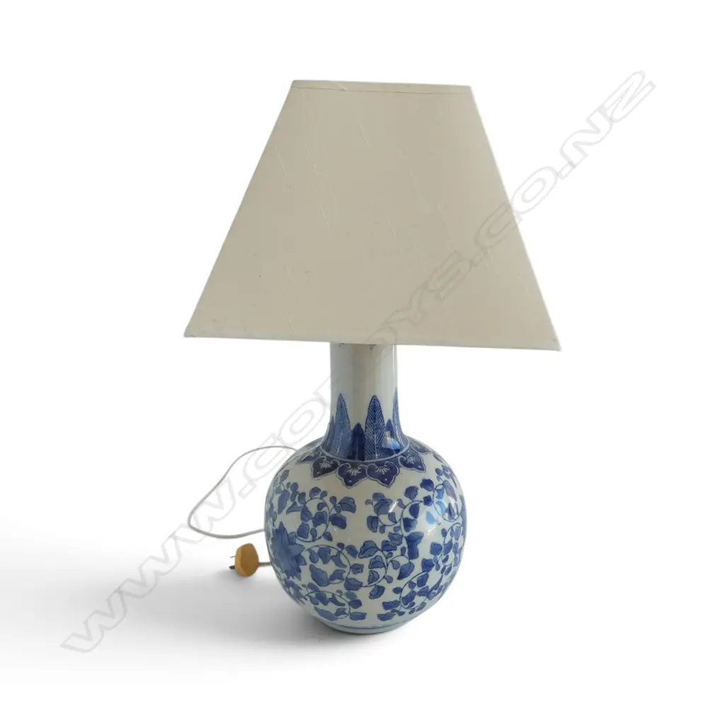 ORIENTAL B/W TABLE LAMP H.550mm Image 1++