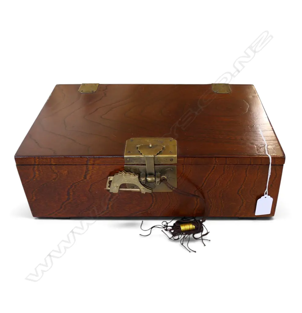 ORIENTAL WOODEN BOX 365x230x110mm Image 1++