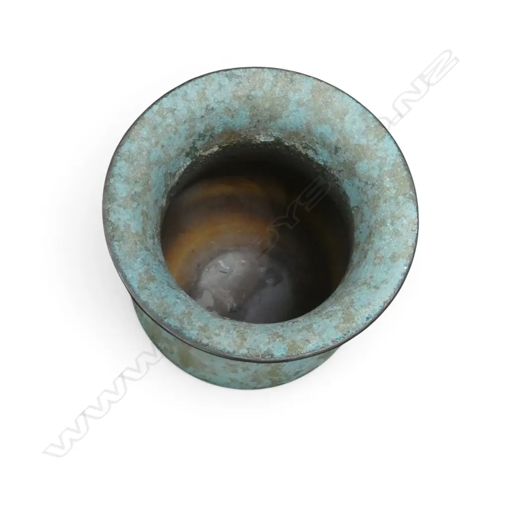 ORIENTAL CERAMIC VASE ON ROTATING BASE H.485mm Image 1++