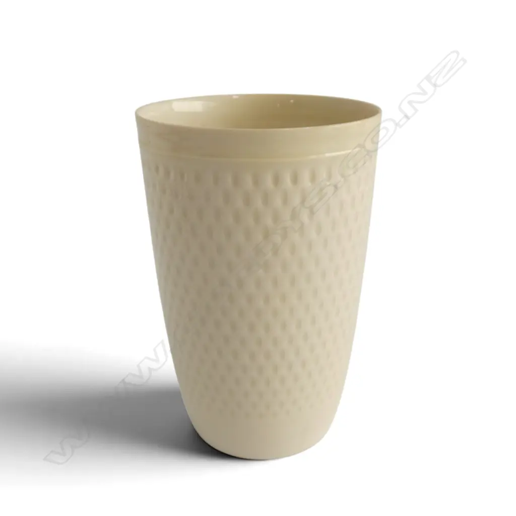 ROYAL COPENHAGEN WHITE PORCELAIN VASE H.60mm Image 1++