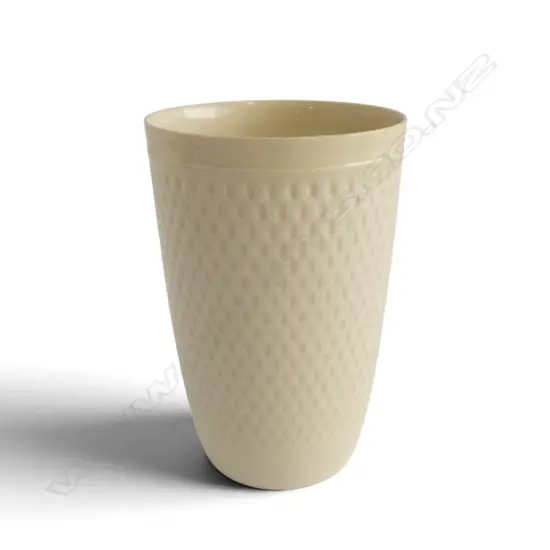 ROYAL COPENHAGEN WHITE PORCELAIN VASE H.60mm
