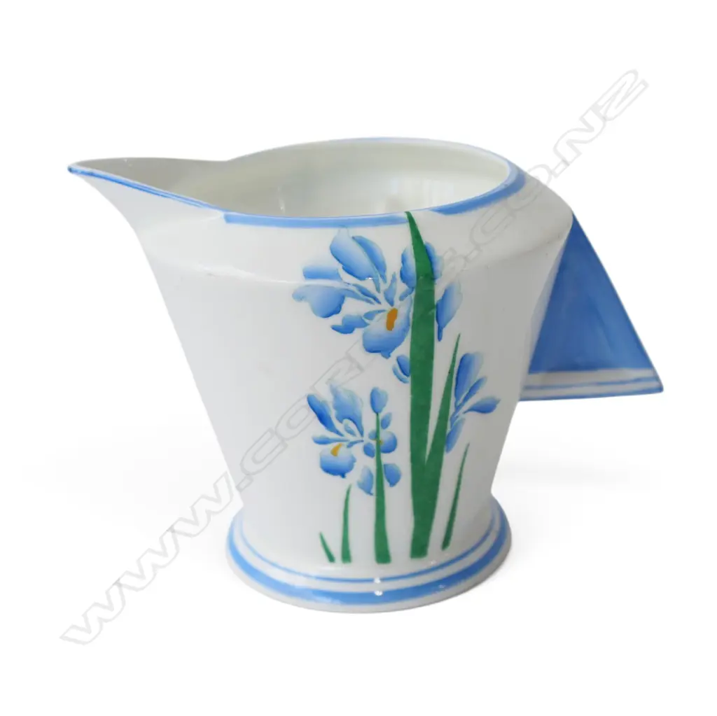 SHELLEY ART DECO MODE FORM CREAM JUG H.90mm Image 1++