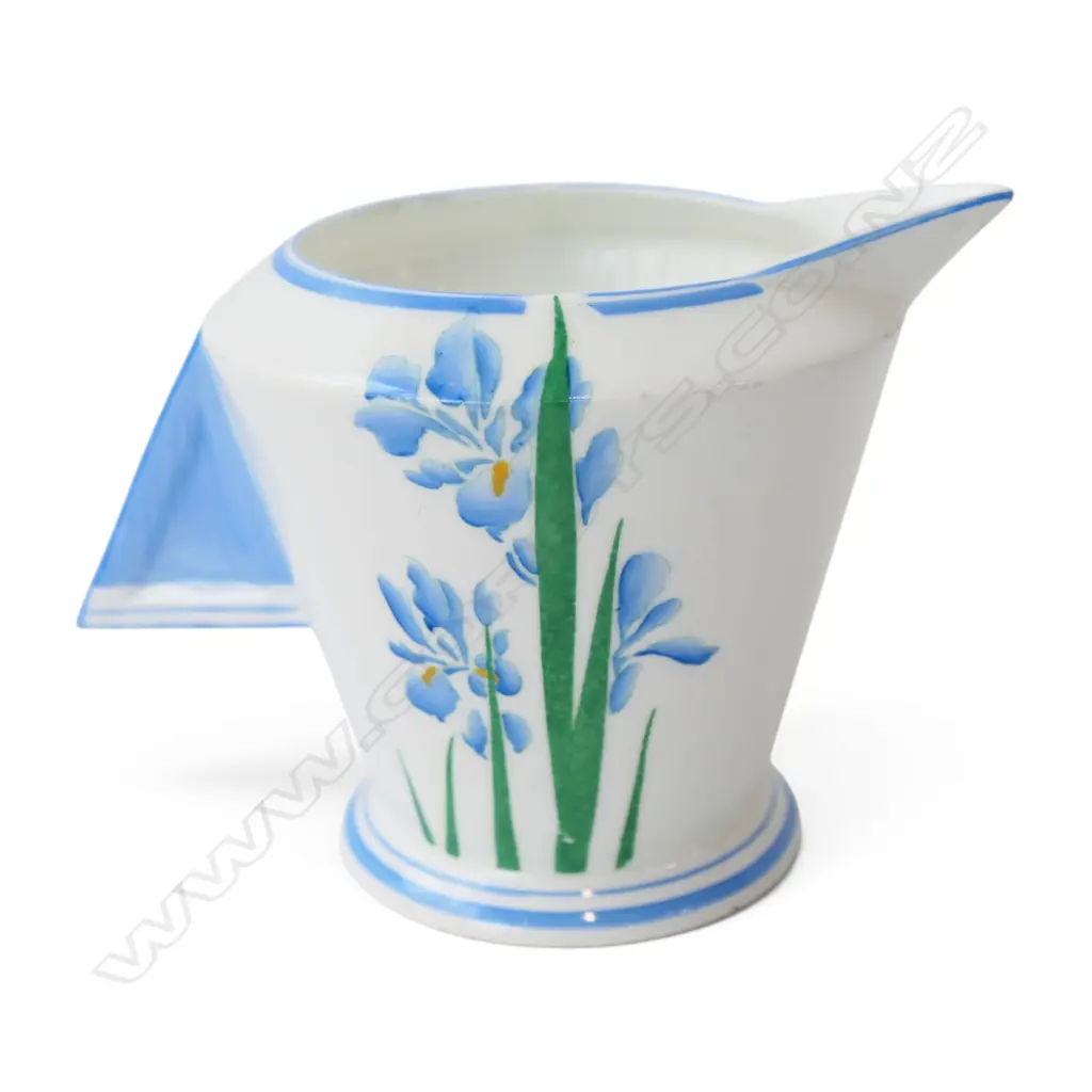 SHELLEY ART DECO MODE FORM CREAM JUG H.90mm Image 1++