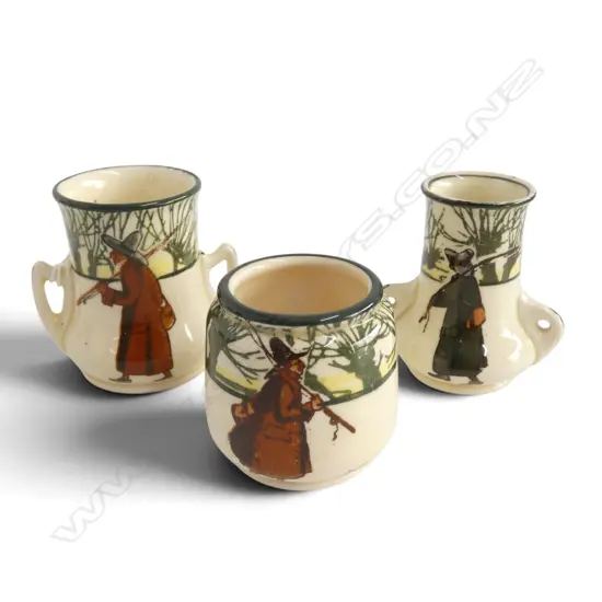 ROYAL DOULTON DICKEN'S WARE MINIATURES, H.40-50mm