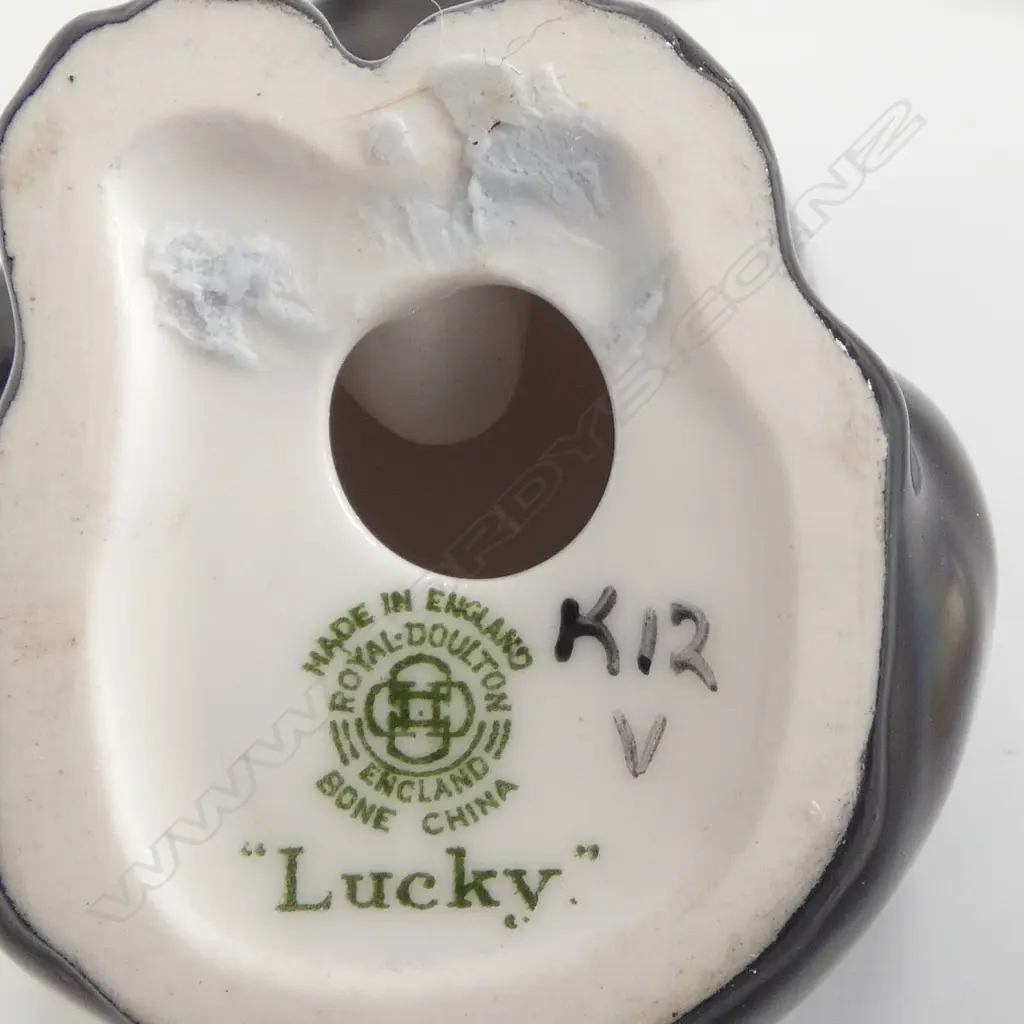 RARE CHINA LUCKY CAT, H.65mm Image 1++
