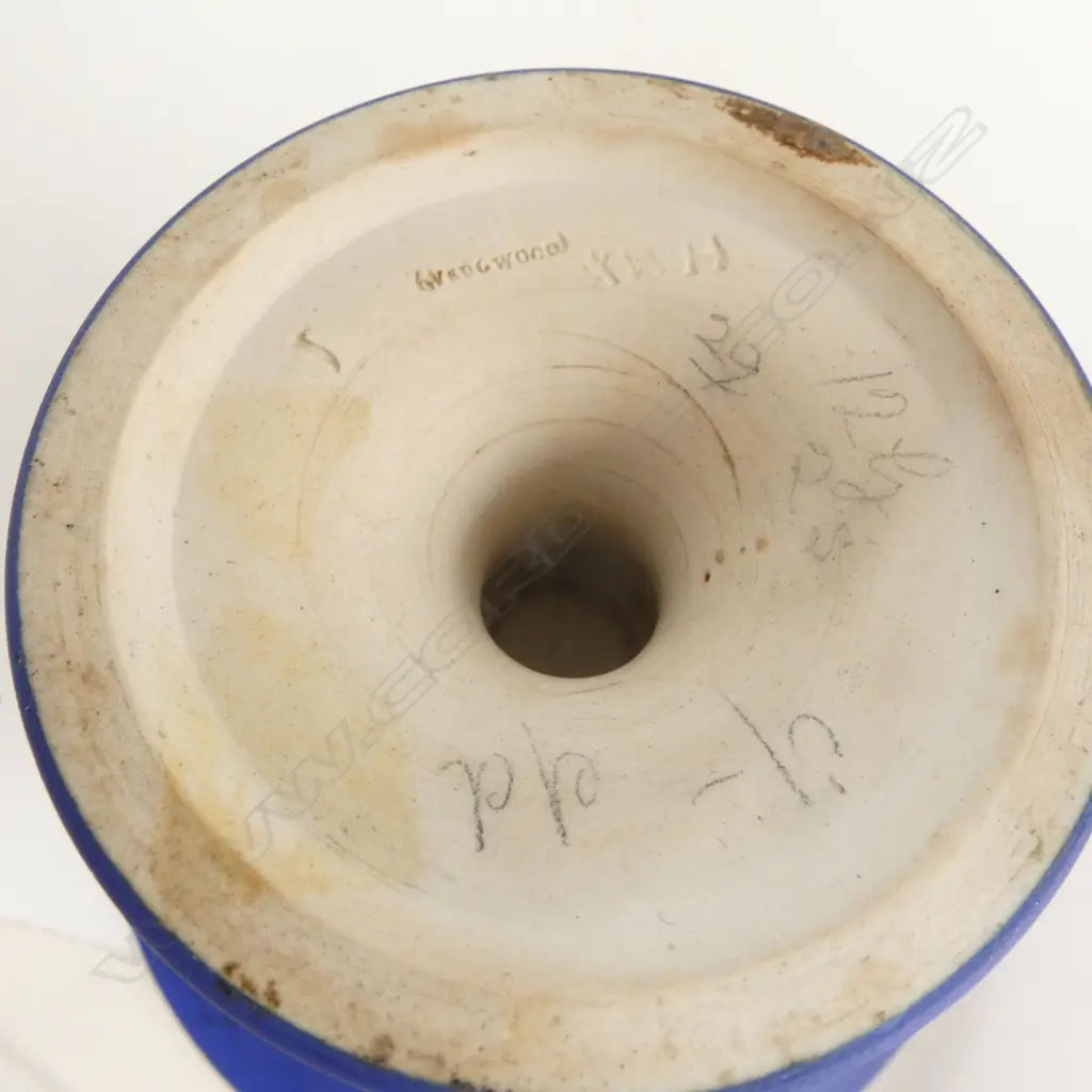 2 WEDGWOOD JASPERWARE TAZZAS H.70mm Image 1++