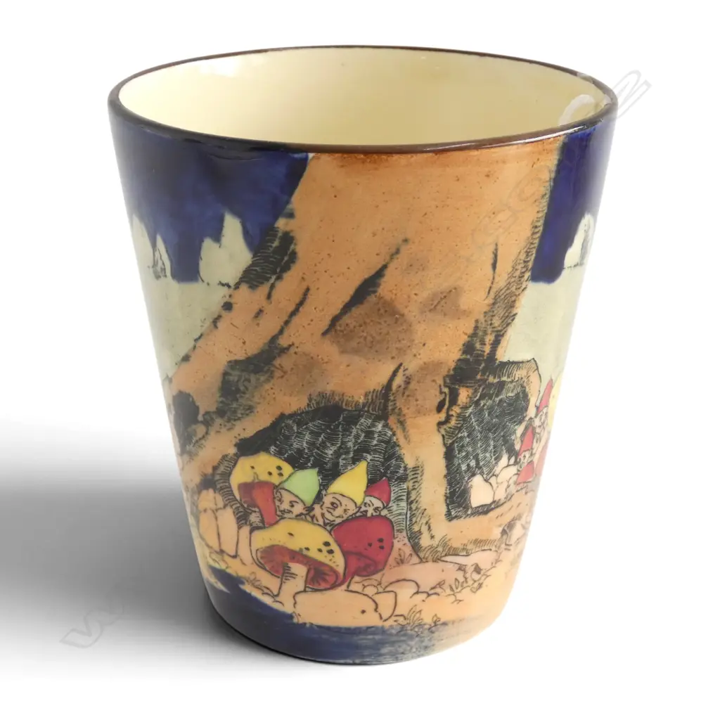 ROYAL DOULTON GNOMES BEAKER, H.100mm Image 1++