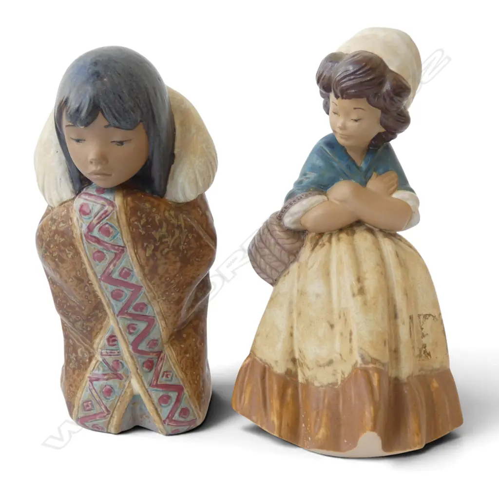 2 LLADRO FIGURINES H.200mm Image 1++