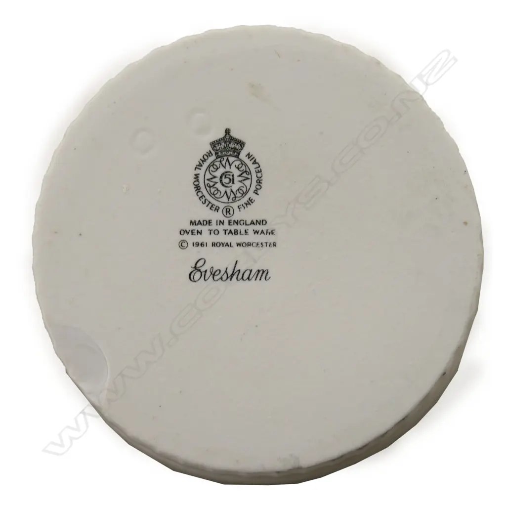 6 ROYAL WORCESTER 'EVESHAM' RAMEKINS Dia.80mm Image 1++