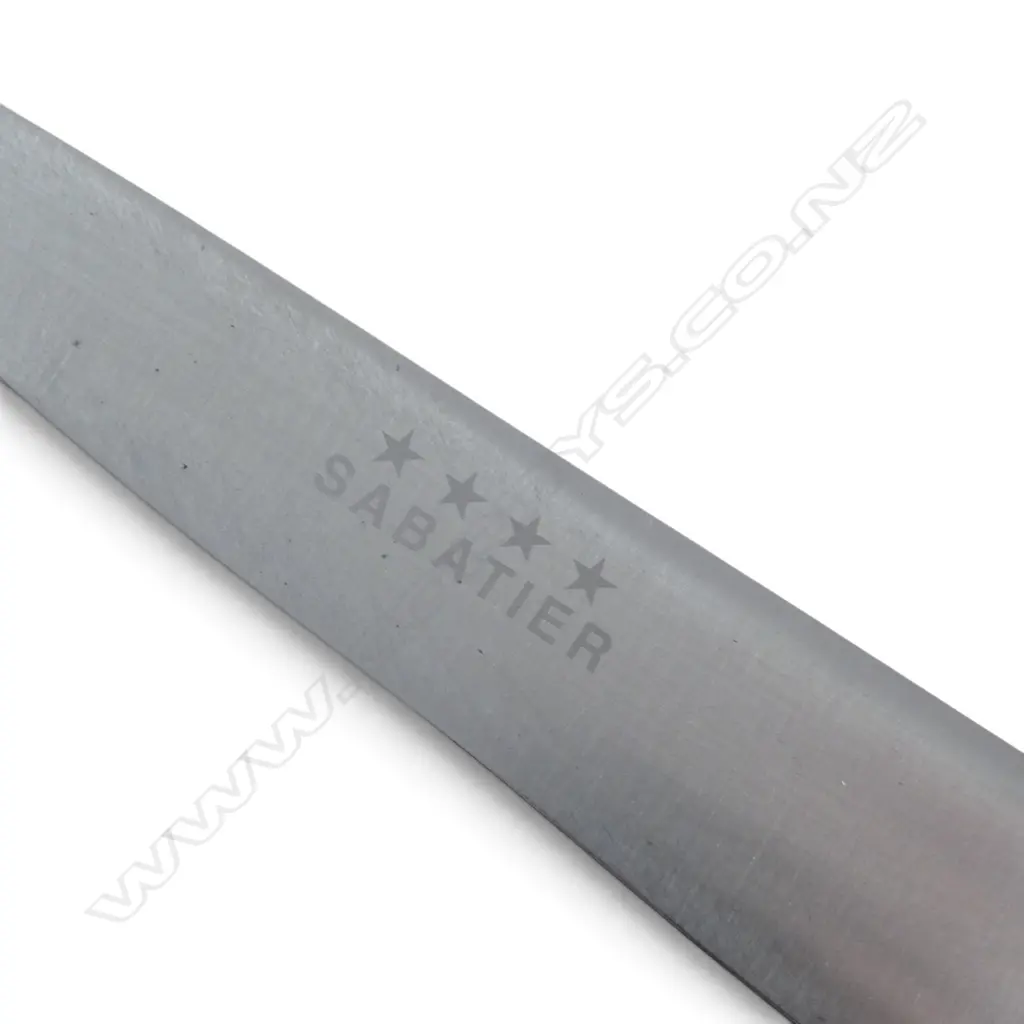 VINTAGE FRENCH SABATIER CARVING KNIFE 310MM LONG Image 1++