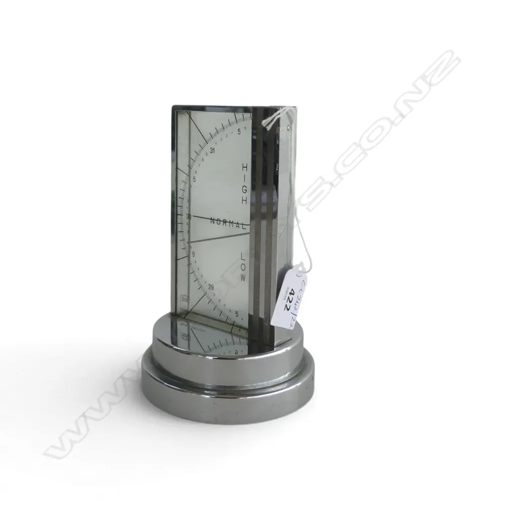 DECO ZEISS IKON TABLE BAROMETER H.160mm Image 1++